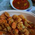 Cooksnap dari Allyaasy untuk resep Udang Goreng Tepung Saus Tiram Pedas