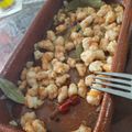El cooksnap de Pedro cuando hizo Langostinos al ajillo.