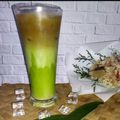 Cooksnap dari Intan Zahra Al Arsyad (Bunda'Reycha) untuk resep Es Kopi Pandan