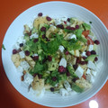 El cooksnap de María Jurado cuando hizo Ensalada con manzana y queso.