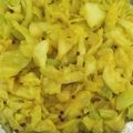 Cooksnap Zarafafiis ❣️🌹 semasa beliau membuat Kobis Goreng Kunyit.