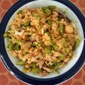 傅子慈 的 牛小排四季豆炒飯 cooksnap