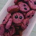 Cooksnap dari Zuhrotul Aini untuk resep Cookies Ubi Ungu Gluten Free Panggang Teflon