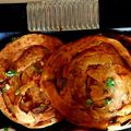 Geeta Godhiwala's cooksnap of when they made Hariyali Laccha Parantha.