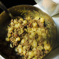 Rochelle Hamlin's cooksnap of when they made Bacon Double Cheeseburger Mac n Cheese.