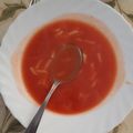 Dzsulia87 Cooksnap-ja, amikor elkészítette a(z) Menzás paradicsomleves receptet.