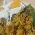 Green Feild's cooksnap of when they made শীতকালে গরম গরম সবজি খিচুড়ি।.