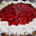 El cooksnap de Karinaconk32 cuando hizo Tarta de frutilla con crema y gelatina♡.