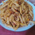 El cooksnap de Cayetana cuando hizo Macarrones a la boloñesa con bechamel.