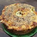 El cooksnap de Dana Picaluk cuando hizo Torta de queso salada.
