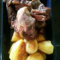 El cooksnap de Fernanda Lopez cuando hizo Papas al horno.