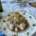 El cooksnap de mjmonseco cuando hizo Bacalao con revuelto de puerros.