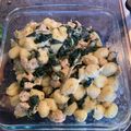 El cooksnap de Joni Alvarez Diaz cuando hizo Ñoquis con espinacas, pollo y mozzarella.