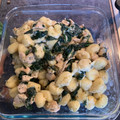 El cooksnap de Joni Alvarez Diaz cuando hizo Ñoquis con espinacas, pollo y mozzarella.
