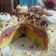 Cooksnap dari Yovie Bagi untuk resep Bolu Kukus Pelangi