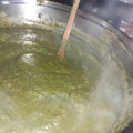 El cooksnap de Andrea cuando hizo Puré de acelgas.