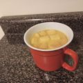 El cooksnap de Krake cuando hizo Crema de tomate (Horno de microondas).