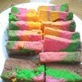Cooksnap dari Wida Agustina untuk resep Bolu rainbow ala mamara