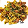il Vito Marceca quando ha preparato Caserecce con salsiccia piccante e cime di rapa e pomodorini ciliegino..