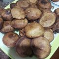 El cooksnap de sandra_jbb cuando hizo Buñuelitos de banana y pasas de uva🍌🍇.