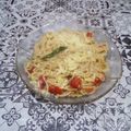 El cooksnap de Lady Marmalade cuando hizo Tallarines caprese.