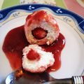 Gabriella Mercz Cooksnap-ja, amikor elkészítette a(z) Epres túrógombóc eperöntettel receptet.