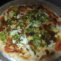 El cooksnap de Agos Rojas cuando hizo Masa de pizza con leche.