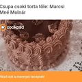 Marcsi Mné Molnár Cooksnap-ja, amikor elkészítette a(z) Extra csokis torta receptet.