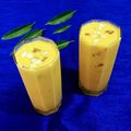 Sudipa Gope's cooksnap of when they made Mango Lassi.