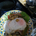 El cooksnap de Cynthia Ottonello cuando hizo Chivito canadiense al plato.