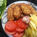 کوک اسنپ فاطمه بعد از امتحان کردن تهیه غذا با مواد موجود در خانه(کتلت گوشت و سویا).