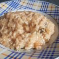 El cooksnap de Alejandra cuando hizo Risotto de calabacín y cebolla.