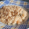 El cooksnap de Alejandra cuando hizo Risotto de calabacín y cebolla.