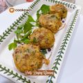 Cooksnap Mahadiah semasa beliau membuat Bergedil daging.
