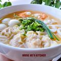 Cooksnap của Annie Vo khi họ làm theo món Hoành thánh tôm thịt !
