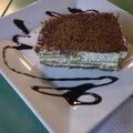 El cooksnap de José Luis Alzamora Riojas cuando hizo Tiramisú con queso crema.