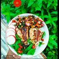 Cooksnap dari Chef Iis Ambar (IG: @ambar.iis) untuk resep Tuna steak with lemon grass(sereh)sambal