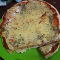 El cooksnap de Sonia Rivera cuando hizo Pizza en sartén fácil🍕.