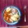 El cooksnap de Daniel Mendez cuando hizo Picante de Camarones.