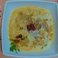 Amina Rajpoot's cooksnap of when they made Kadhi pakora.