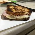 El cooksnap de Verónica González cuando hizo Tostadas francesas versión salada.