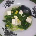 Cooksnap dari Riska Merdaliza untuk resep Sayur Bayam Campur Jagung & Tahu