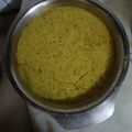 Jaisvi kaur का कुकस्नैप जब उन्होंने कढ़ी चावल (kadhi chawal recipe in Hindi) बनाया था।