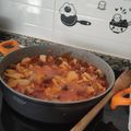 El cooksnap de Ana Insa Gimenez cuando hizo Callos con chorizo y jamón.