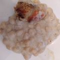 El cooksnap de Patricia Garcia cuando hizo Vieiras plancha con garbanzos en salsa de cava.