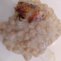 El cooksnap de Patricia Garcia cuando hizo Vieiras plancha con garbanzos en salsa de cava.