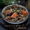 Cooksnap Aznie Khasri semasa beliau membuat Daging Masak Tauchu.