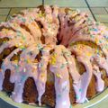Sweetpea4's cooksnap of when they made home made pound cake with side of strawberries.