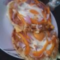 Cooksnap από Ραφαέλα Τόκα στη συνταγή Πίτες για σουβλάκια σαν πίτσα με αυγό