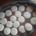 El cooksnap de Silvina cuando hizo Tapitas de alfajores.